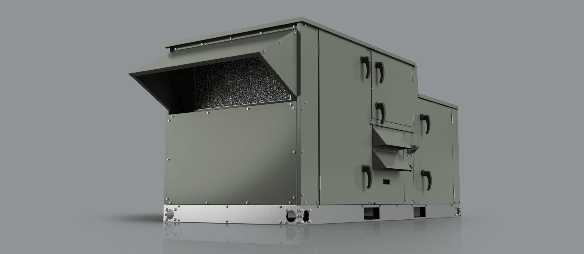 VR-100, Valent’s newest and smallest rooftop unit (RTU)