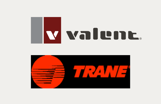 Valent Trane Partnership Logos